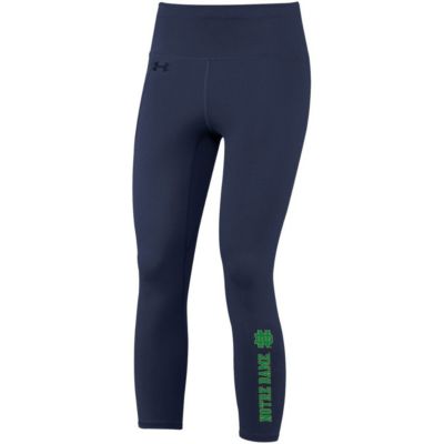 NCAA Under Armour Notre Dame Fighting Irish Motion Performance Ankle-Cropped Leggings