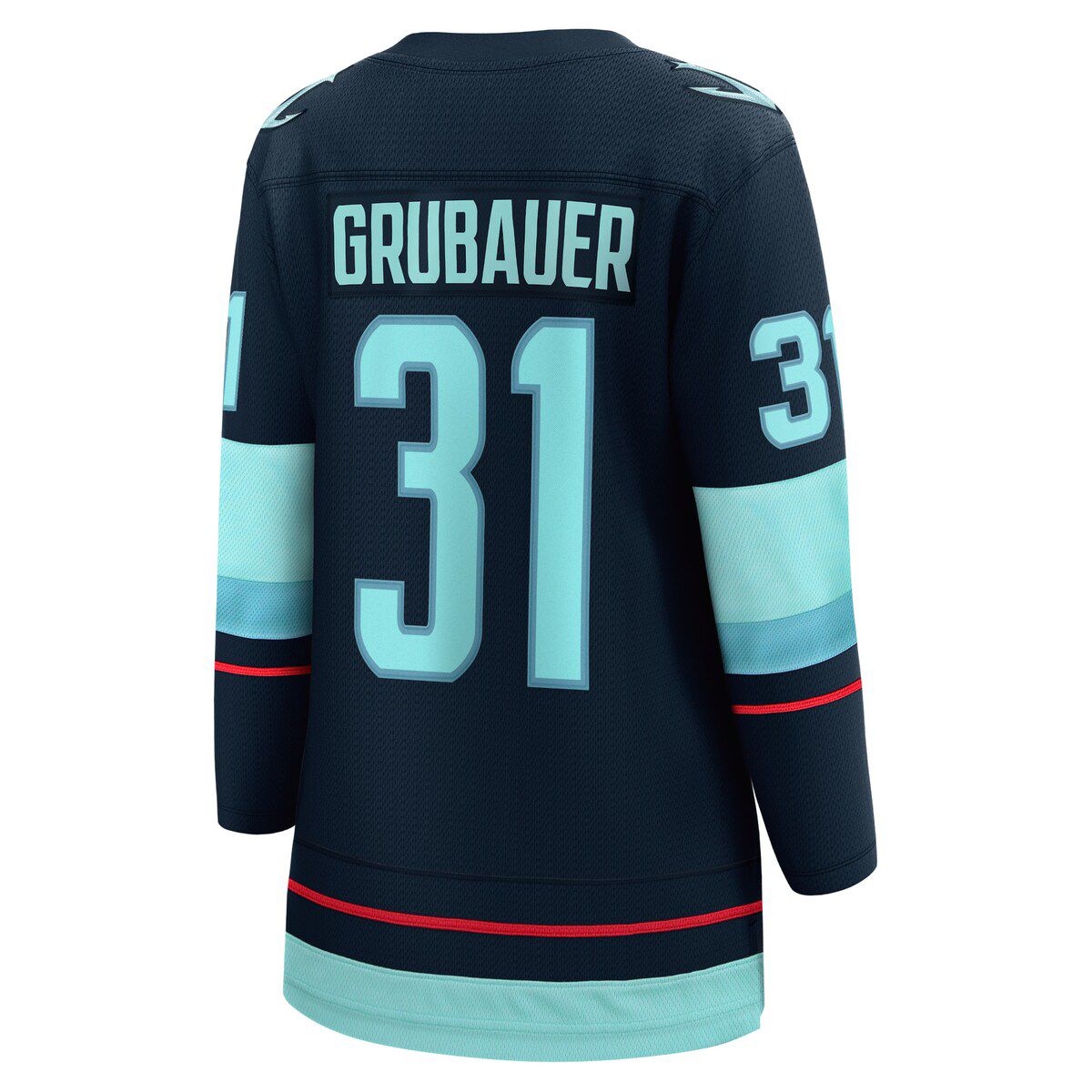 NHL Fanatics Philipp Grubauer Seattle Kraken Home Breakaway Player Jersey