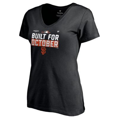 MLB Fanatics San Francisco Giants 2021 season Locker Room Plus V-Neck T-Shirt