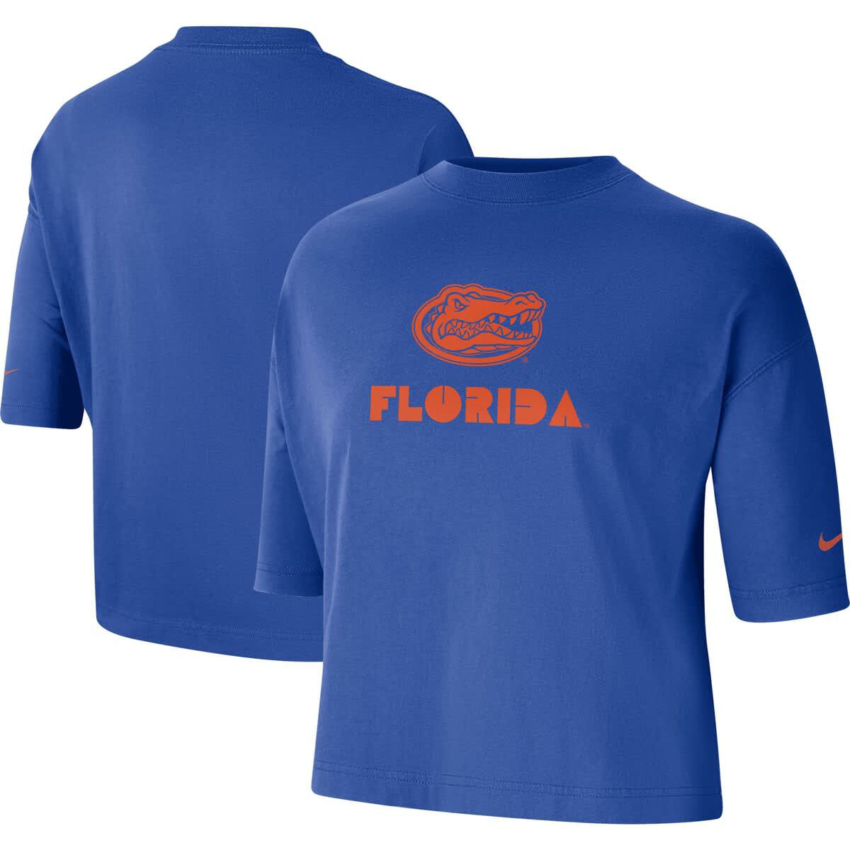 NCAA Nike Florida Gators Crop Performance T-Shirt