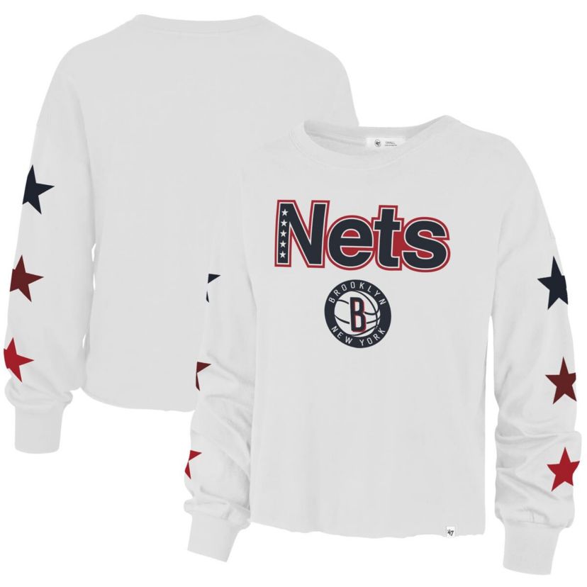 NBA Brooklyn Nets 2021/22 City Edition Call Up Parkway Long Sleeve T-Shirt