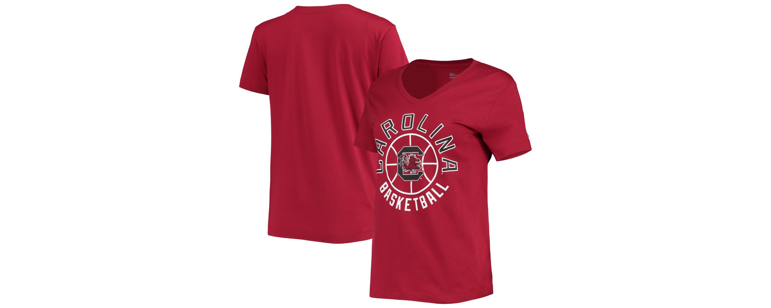 NCAA South Carolina Gamecocks Basketball V-Neck T-Shirt