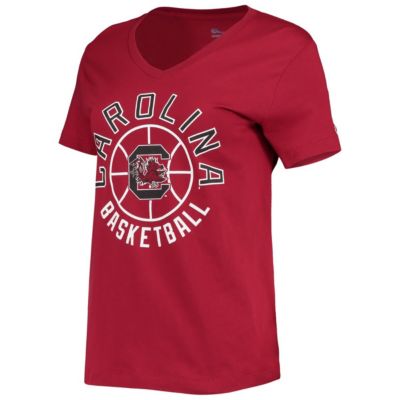 NCAA South Carolina Gamecocks Basketball V-Neck T-Shirt