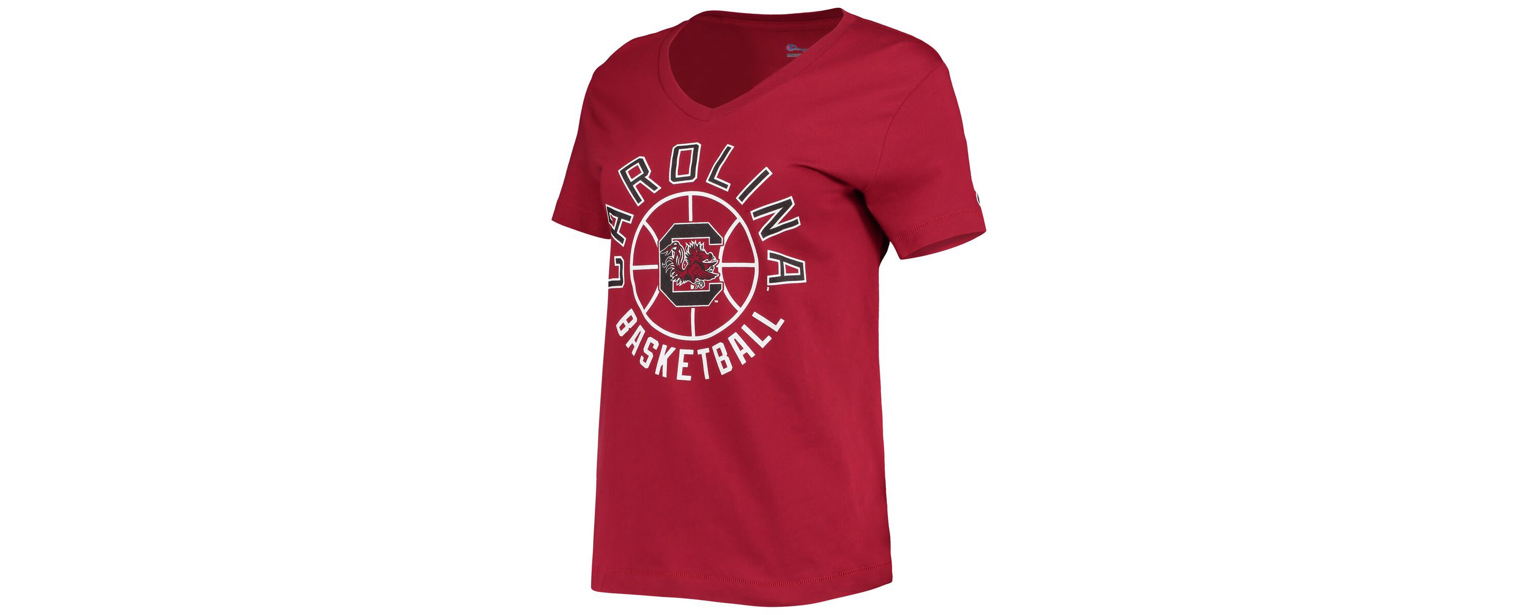 NCAA South Carolina Gamecocks Basketball V-Neck T-Shirt