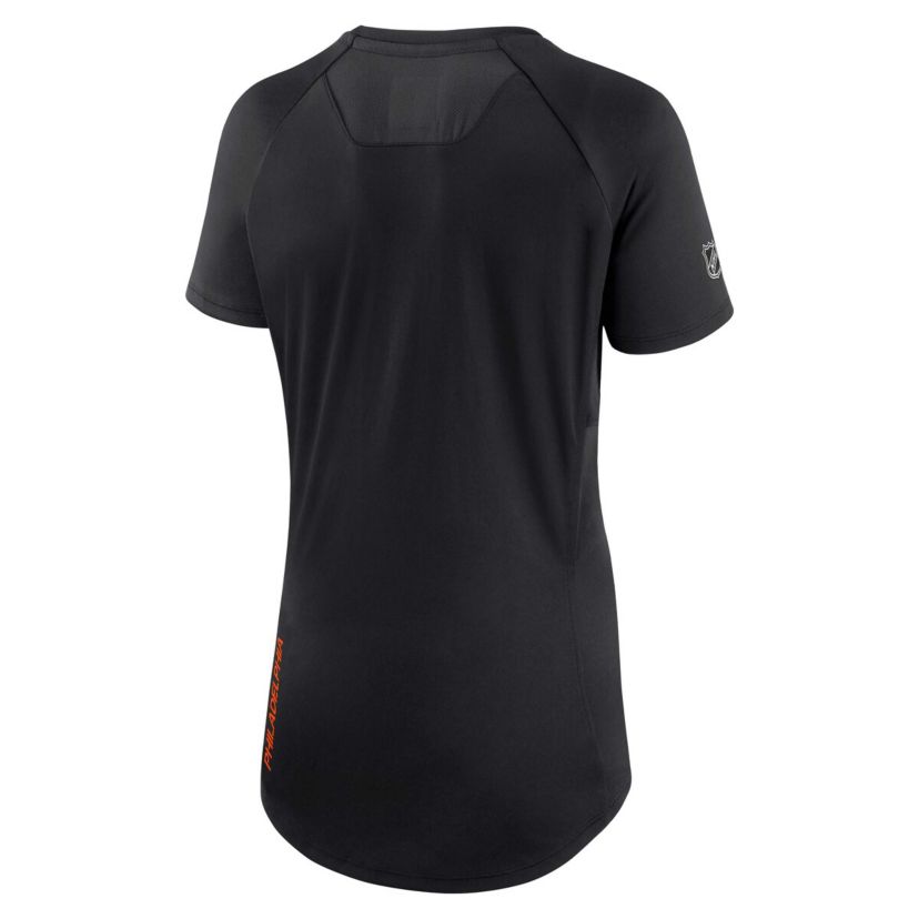 NHL Fanatics Philadelphia Flyers Authentic Pro Rink Raglan Tech T-Shirt