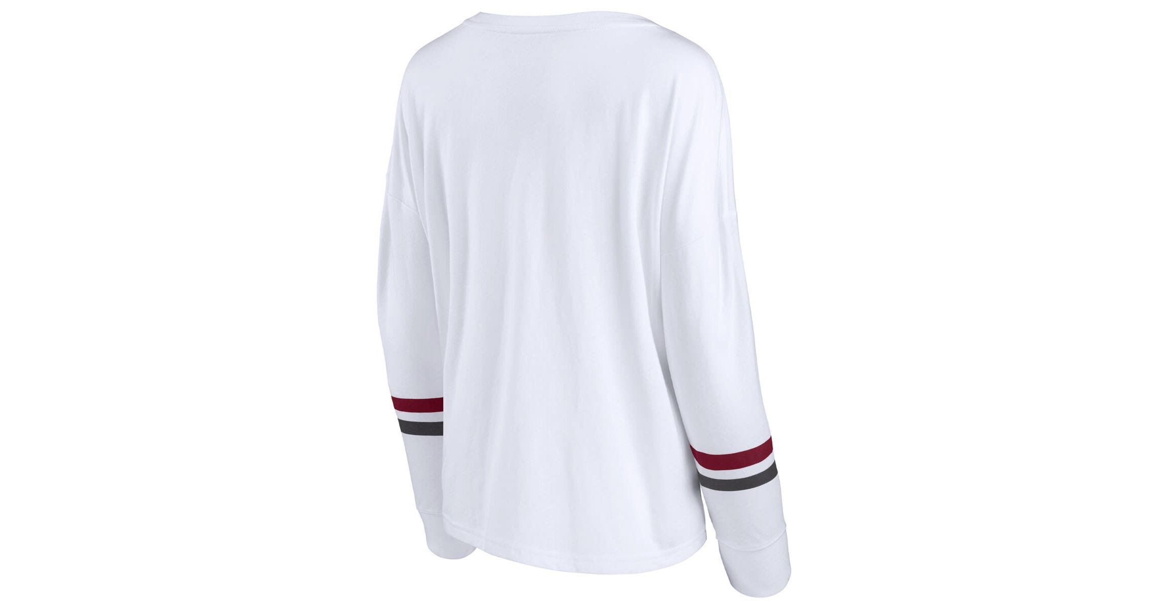 NCAA Fanatics Oklahoma Sooners Retro Power Striped Long Sleeve T-Shirt
