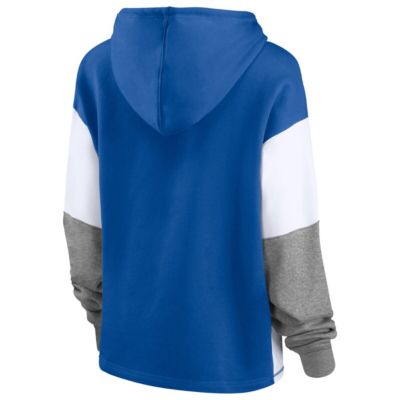 NCAA Fanatics Florida Gators Play It Safe Colorblock Pullover Hoodie