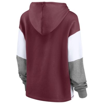 NCAA Fanatics Texas A&M Aggies Play It Safe Colorblock Pullover Hoodie