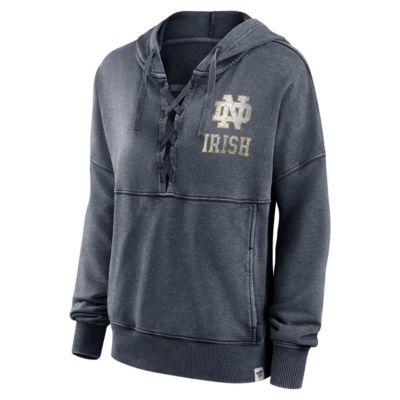 NCAA Fanatics ed Notre Dame Fighting Irish Overall Speed Lace-Up Pullover Hoodie