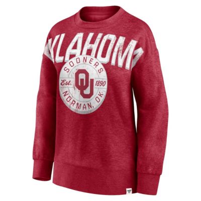 NCAA Fanatics ed Oklahoma Sooners Jump Distribution Pullover Sweatshirt