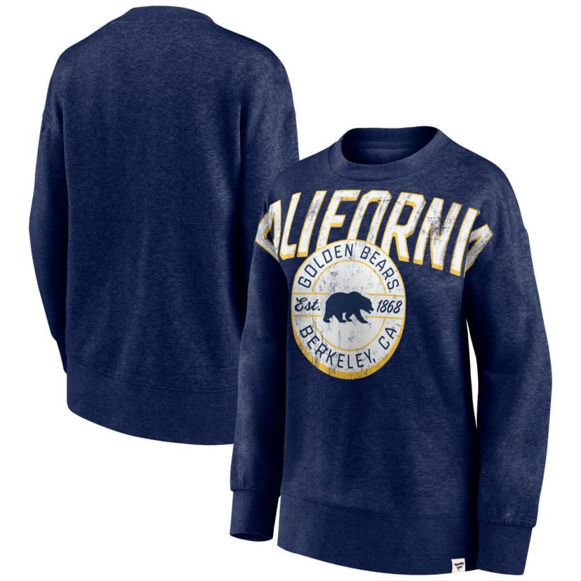 California Golden Bears NCAA Fanatics ed Cal Bears Jump Distribution Pullover Sweatshirt