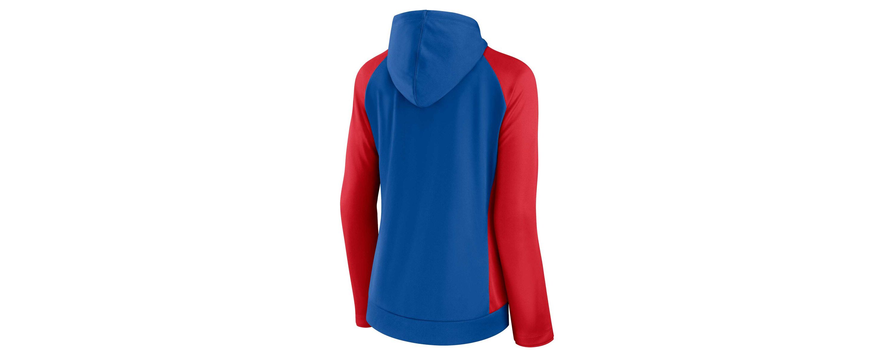 MLB Fanatics Chicago Cubs Iconic Raglan Full-Zip Hoodie