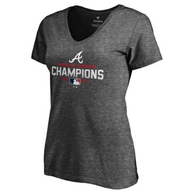 MLB Fanatics ed Atlanta Braves 2021 World Series s V-Neck T-Shirt