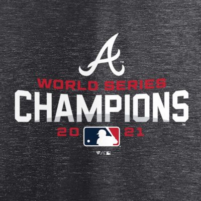 MLB Fanatics ed Atlanta Braves 2021 World Series s V-Neck T-Shirt
