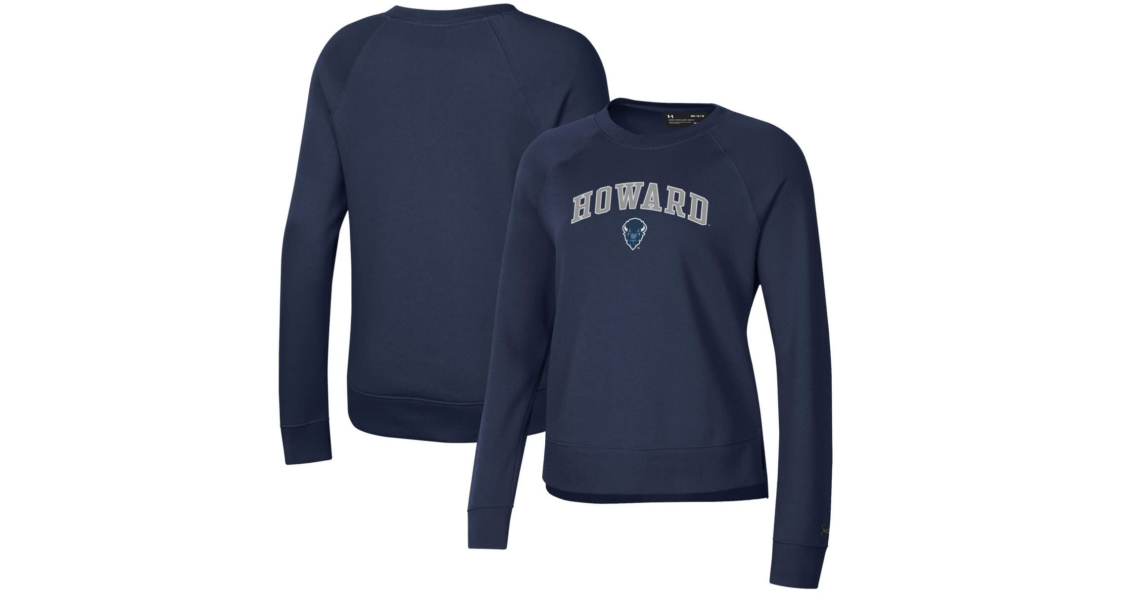 NCAA Under Armour Howard Bison All Day Pullover Sweatshirt