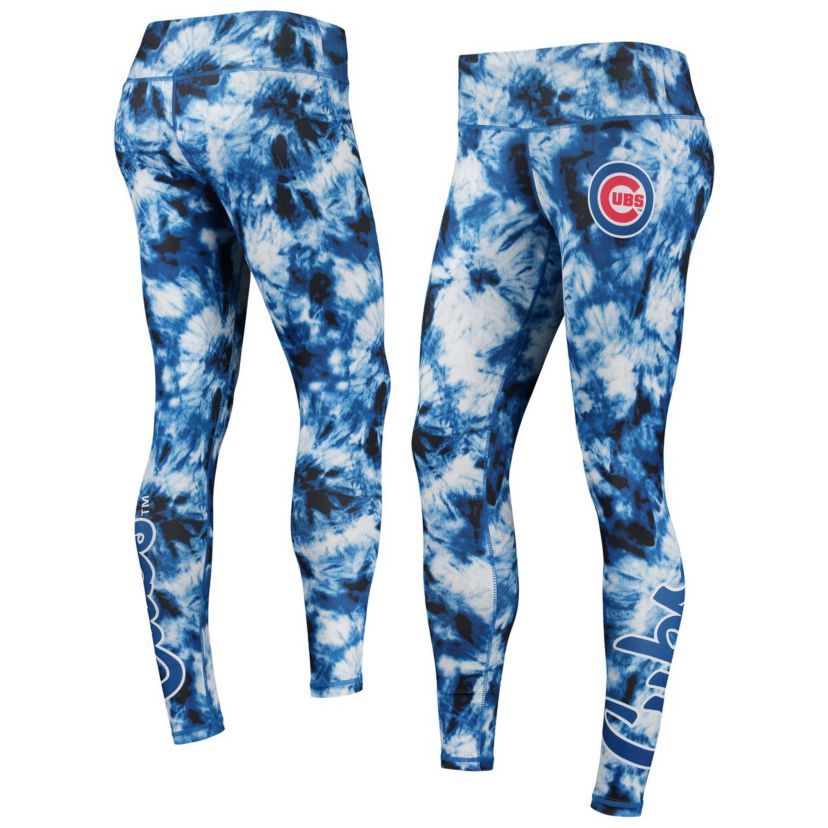MLB Chicago Cubs Tie-Dye Leggings