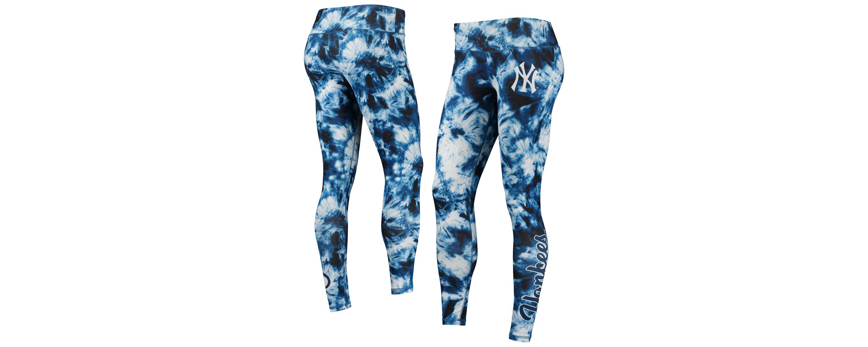 MLB New York Yankees Tie-Dye Leggings