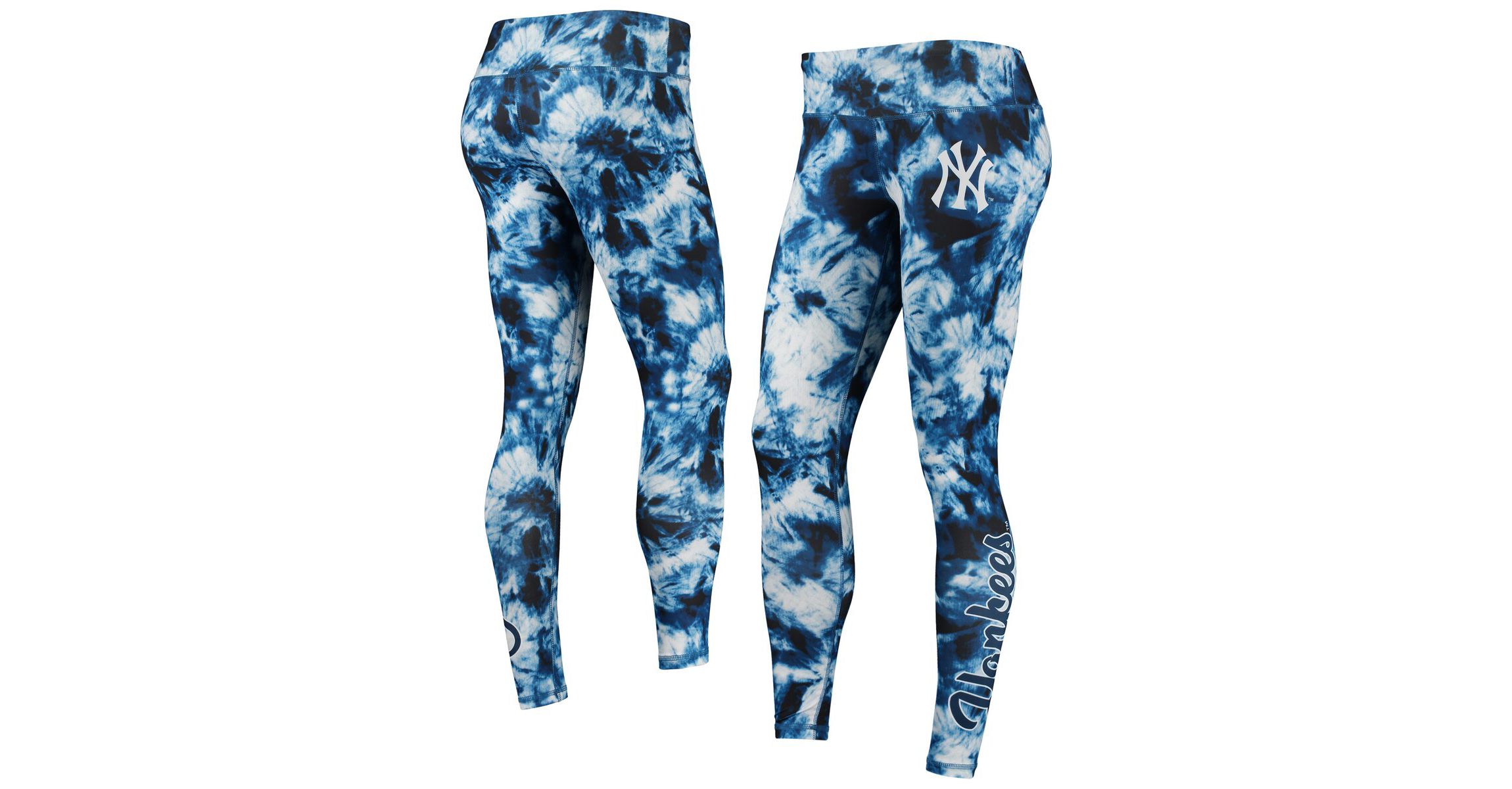 MLB New York Yankees Tie-Dye Leggings