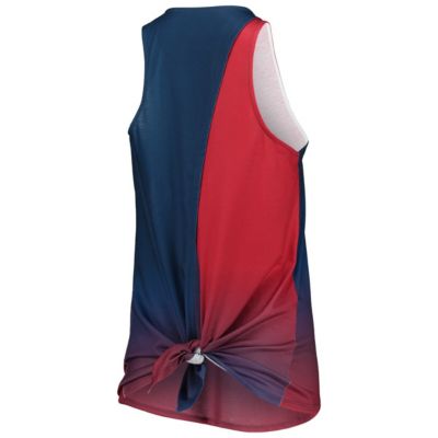 MLB Atlanta Braves Gradient Tie-Back Racerback Tank Top