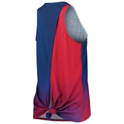 MLB Chicago Cubs Gradient Tie-Back Racerback Tank Top