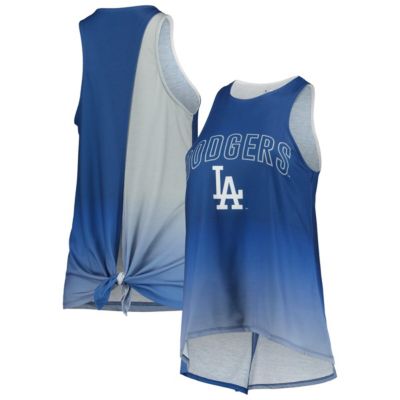 MLB Los Angeles Dodgers Gradient Tie-Back Racerback Tank Top