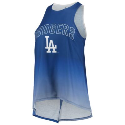 MLB Los Angeles Dodgers Gradient Tie-Back Racerback Tank Top