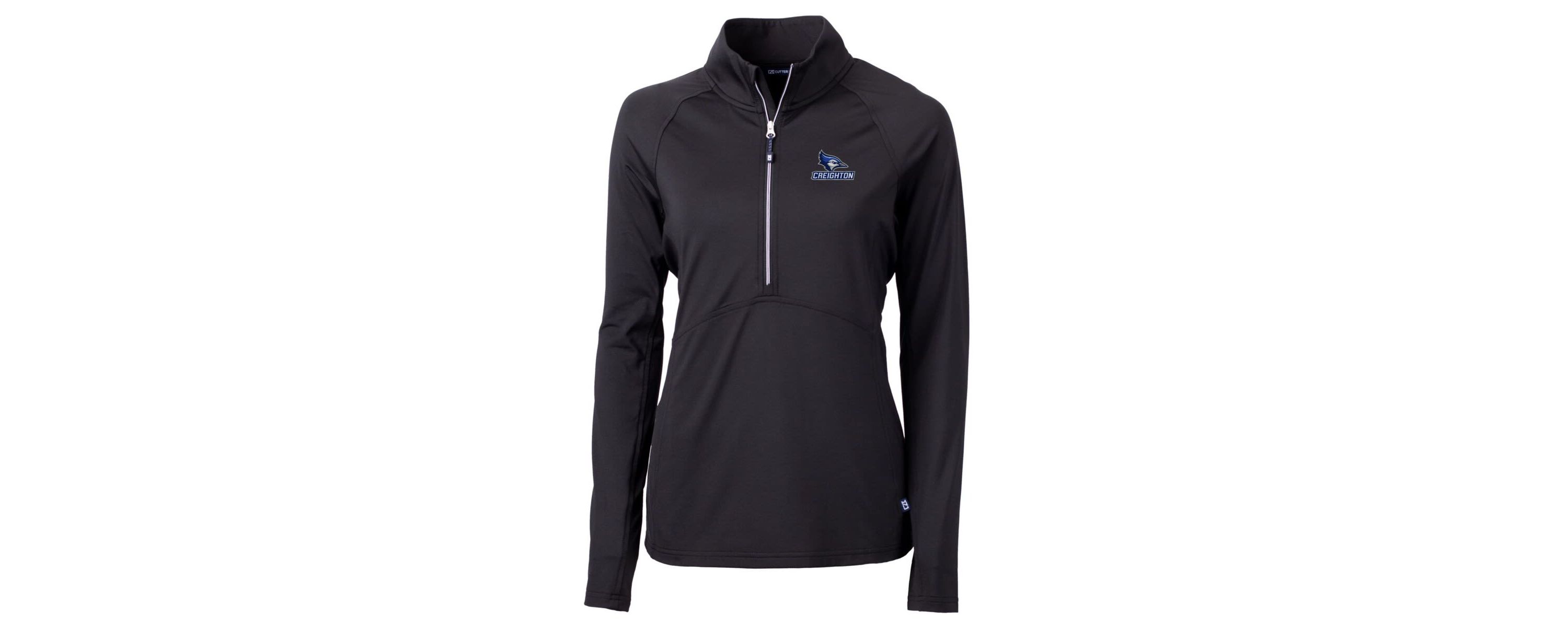 Creighton University Bluejays NCAA Creighton Bluejays Adapt Eco Knit Half-Zip Pullover Jacket