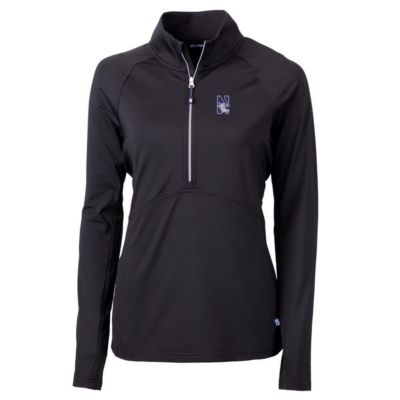 NCAA Northwestern Wildcats Adapt Eco Knit Half-Zip Pullover Jacket