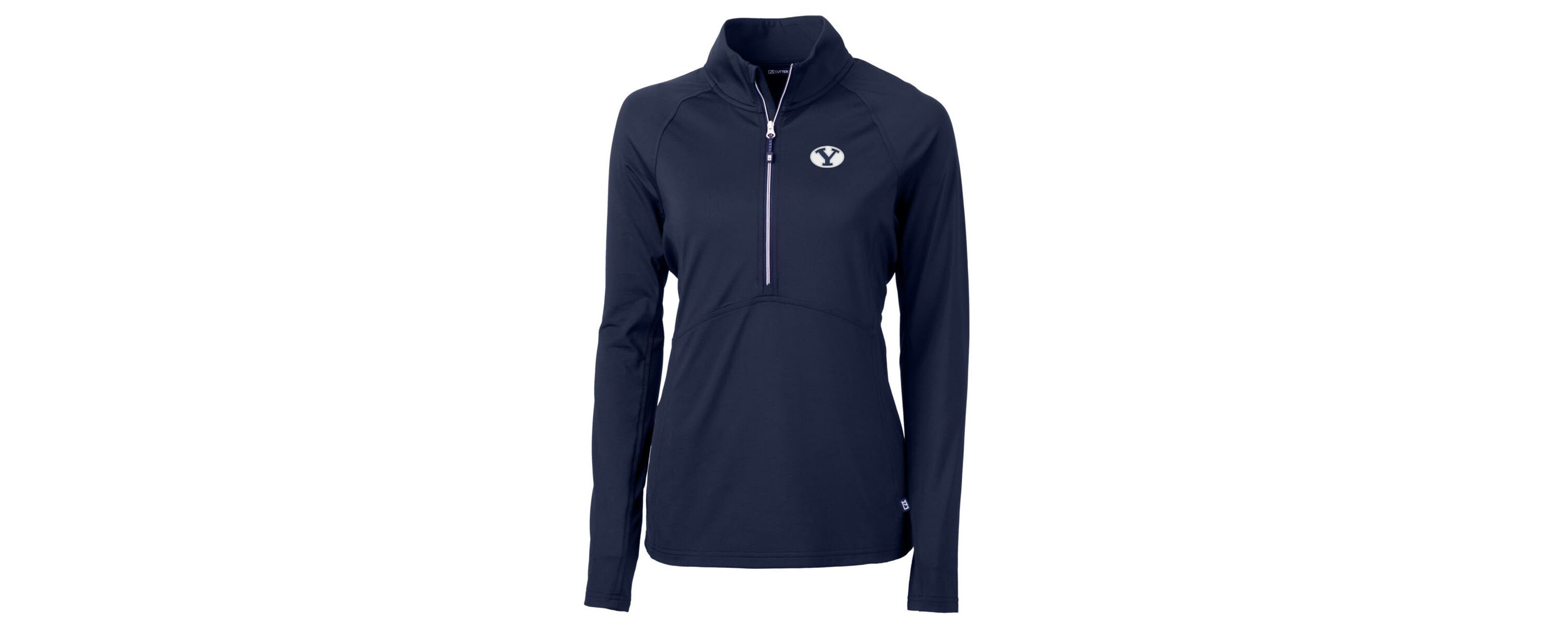 NCAA BYU Cougars Adapt Eco Knit Half-Zip Pullover Jacket
