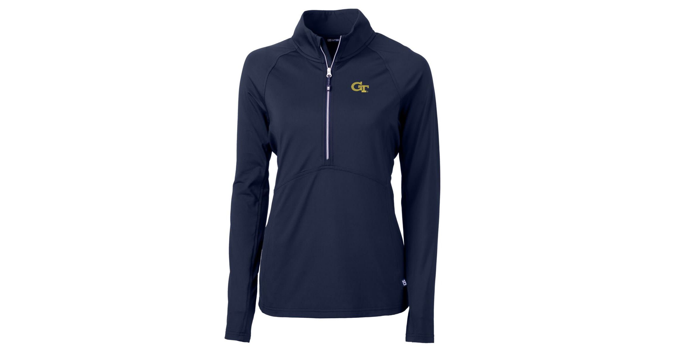 Georgia Tech Yellow Jackets NCAA Georgia Tech Jackets Adapt Eco Knit Half-Zip Pullover Jacket