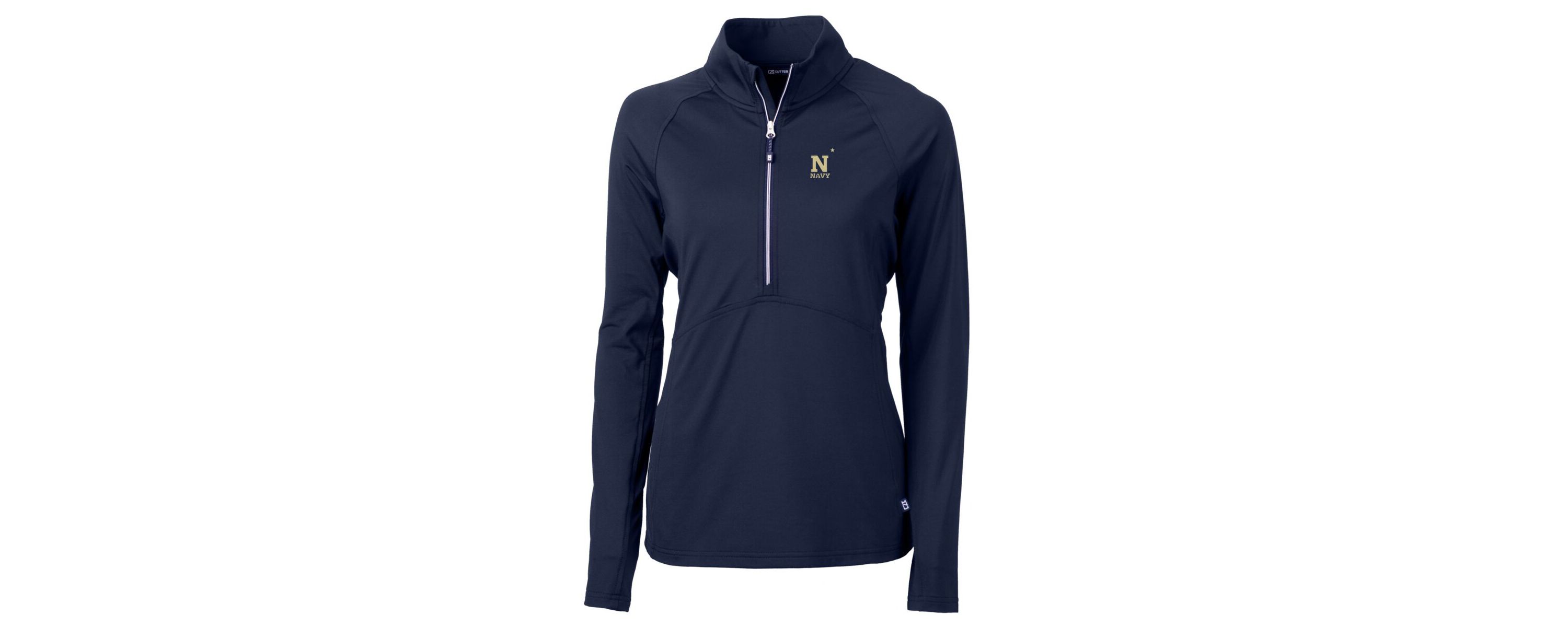 Navy Midshipmen NCAA Midshipmen Adapt Eco Knit Half-Zip Pullover Jacket