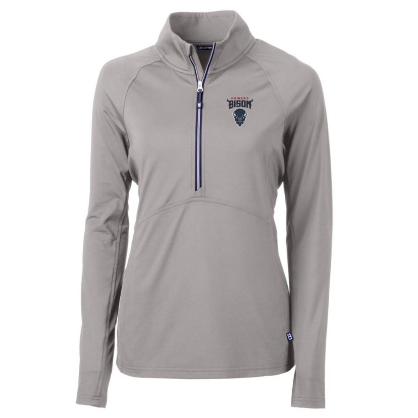 NCAA Howard Bison Adapt Eco Knit Half-Zip Pullover Jacket