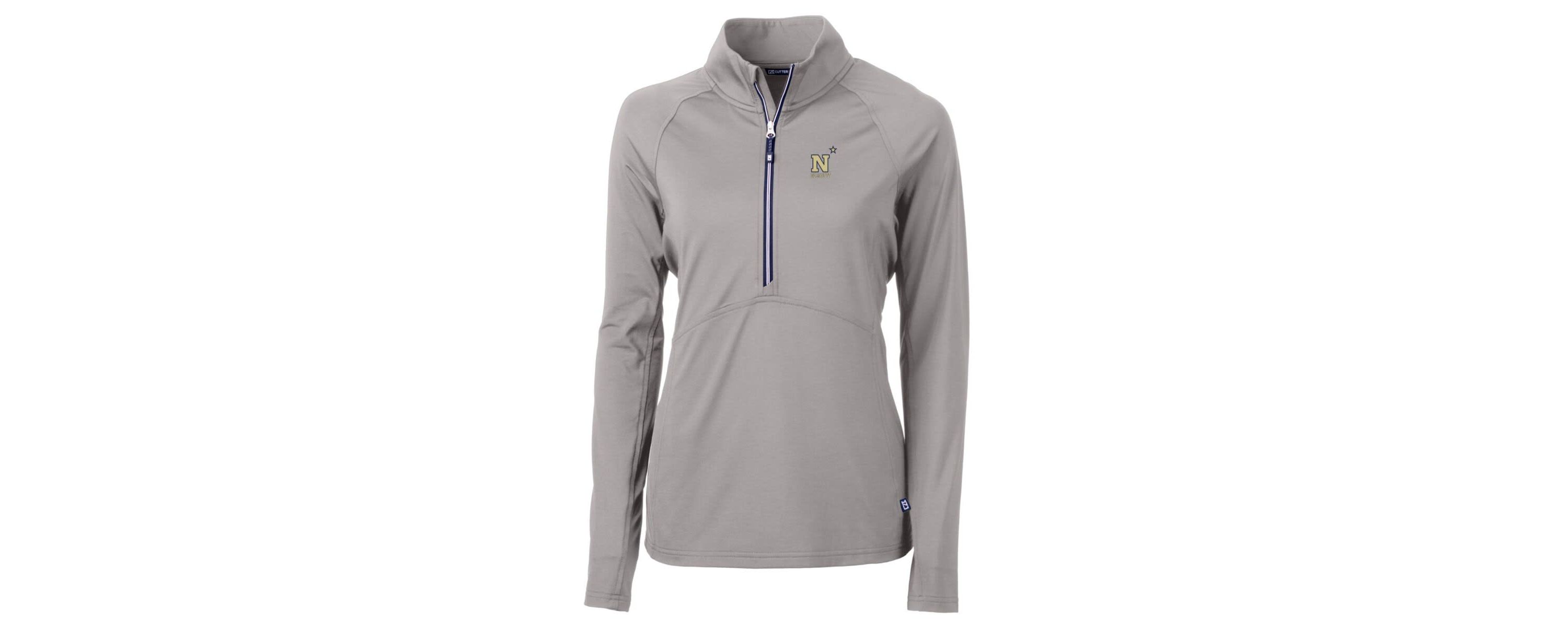 Navy Midshipmen NCAA Midshipmen Adapt Eco Knit Half-Zip Pullover Jacket