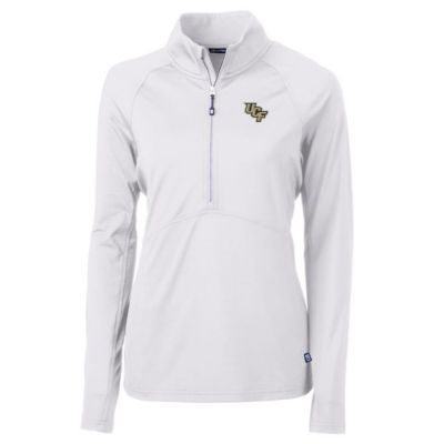 Cutter & Buck Women's NCAA UCF Knights Adapt Eco Knit Half-Zip Pullover Jacket