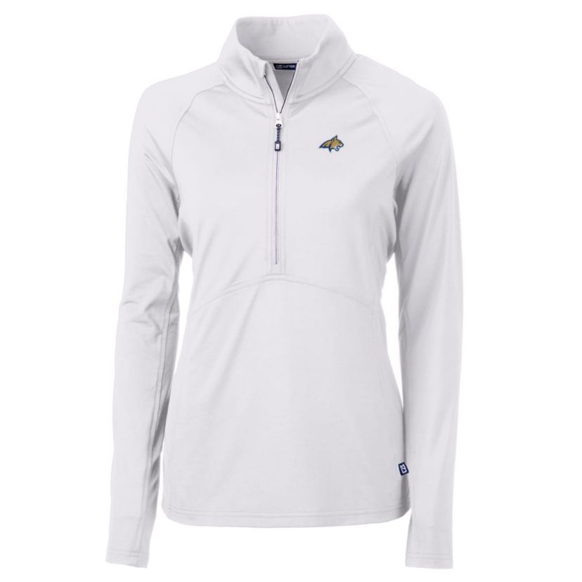 NCAA Montana State Bobcats Adapt Eco Knit Half-Zip Pullover Jacket
