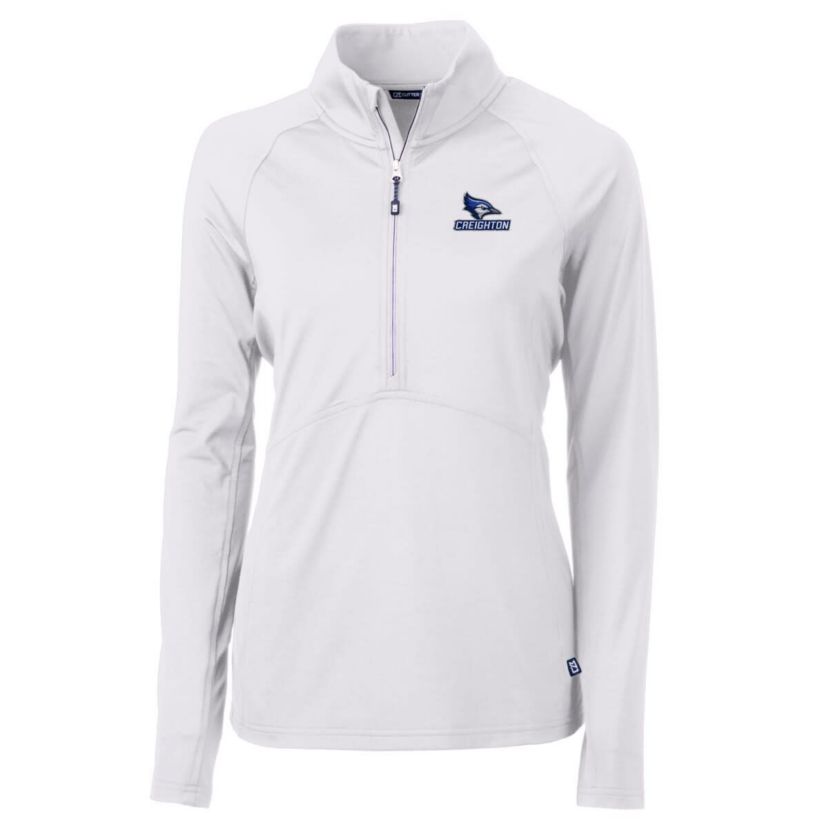 Creighton University Bluejays NCAA Creighton Bluejays Adapt Eco Knit Half-Zip Pullover Jacket