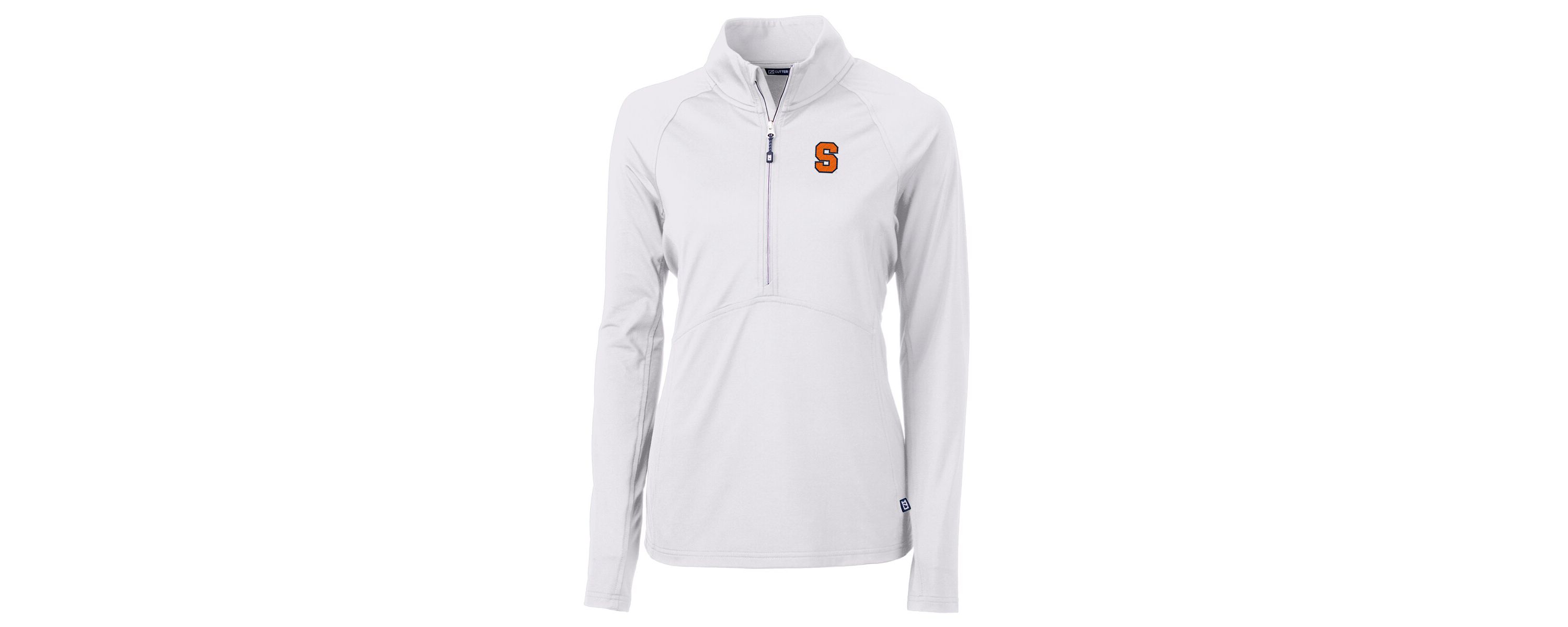 Syracuse Orange NCAA Syracuse Adapt Eco Knit Half-Zip Pullover Jacket
