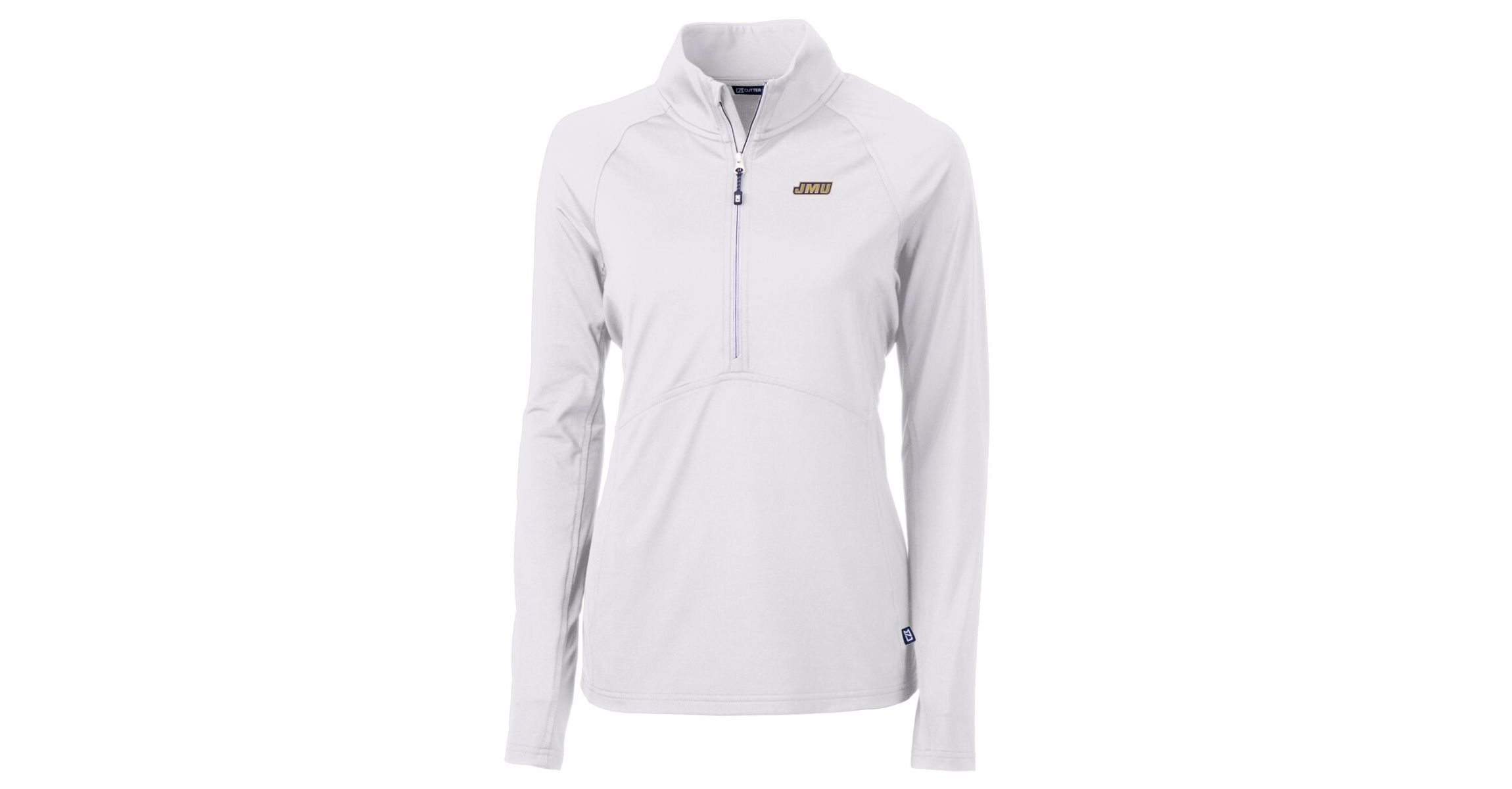 NCAA James Madison Dukes Adapt Eco Knit Half-Zip Pullover Jacket