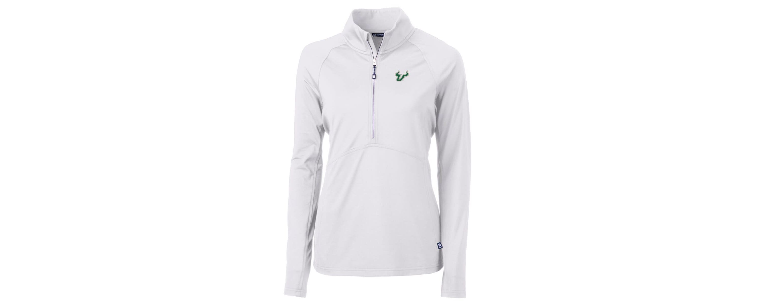 NCAA South Florida Bulls Adapt Eco Knit Half-Zip Pullover Jacket
