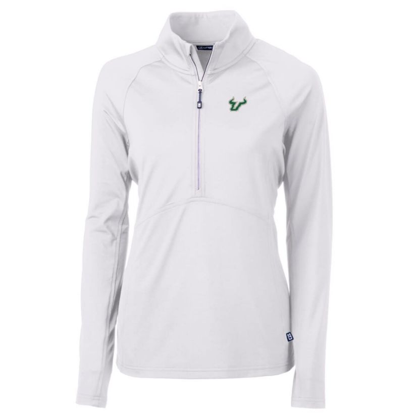 NCAA South Florida Bulls Adapt Eco Knit Half-Zip Pullover Jacket