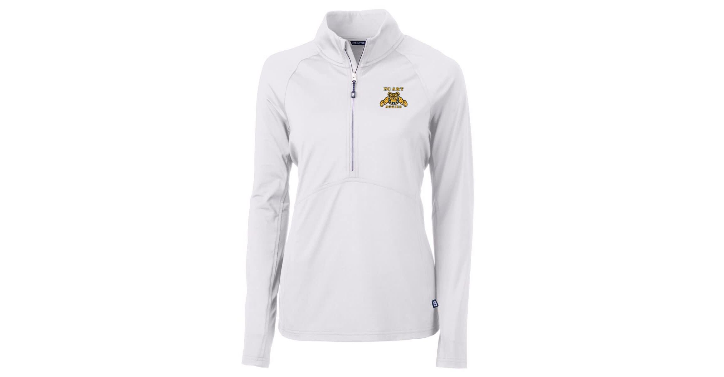 NC A&T Aggies NCAA North Carolina A&T Aggies Adapt Eco Knit Half-Zip Pullover Jacket