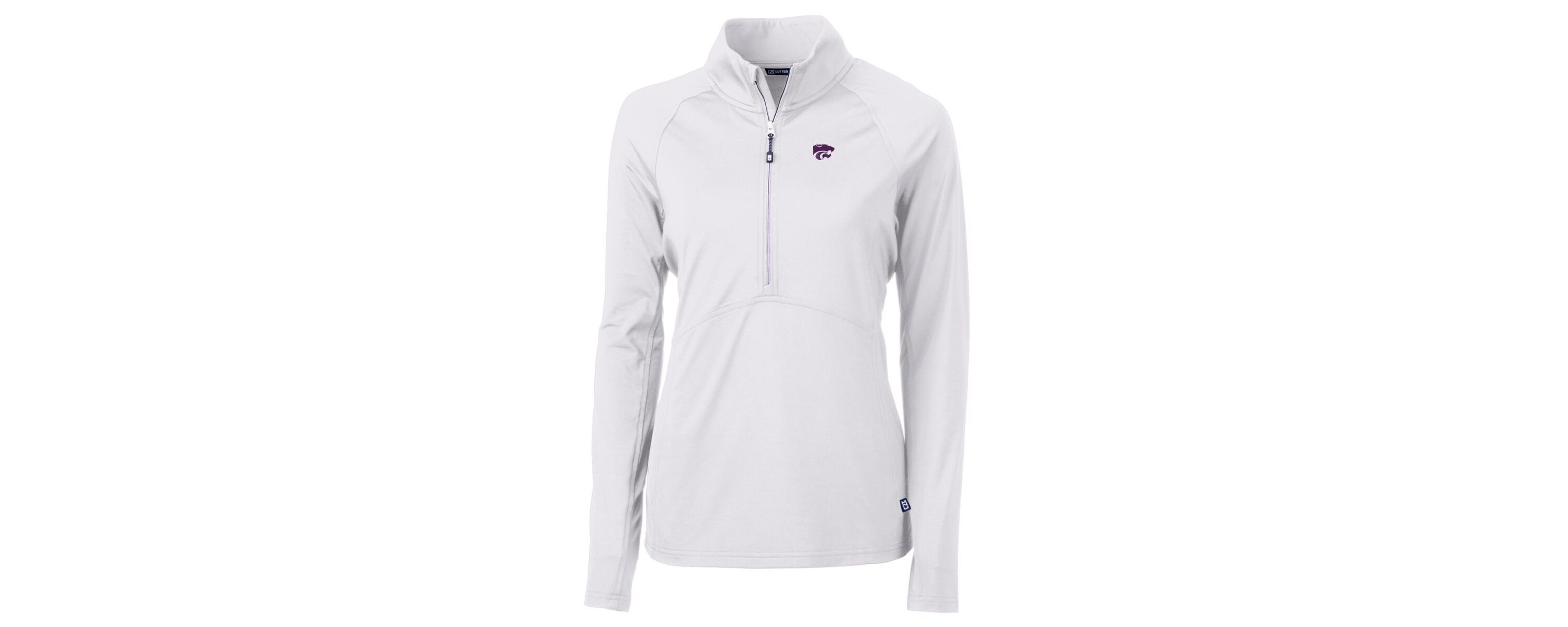 NCAA Kansas State Wildcats Adapt Eco Knit Half-Zip Pullover Jacket