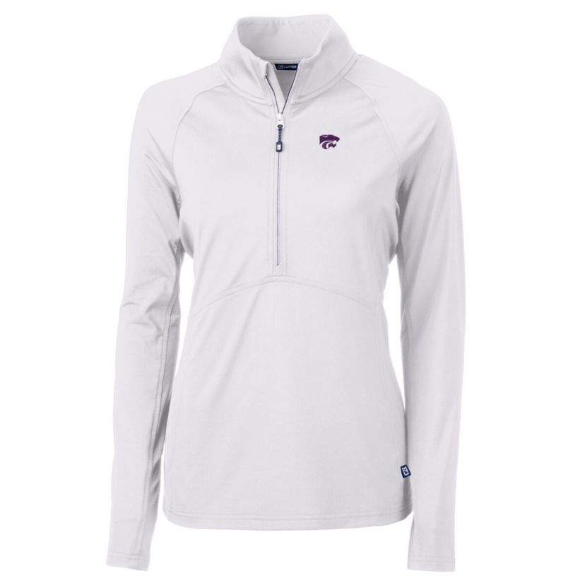 NCAA Kansas State Wildcats Adapt Eco Knit Half-Zip Pullover Jacket