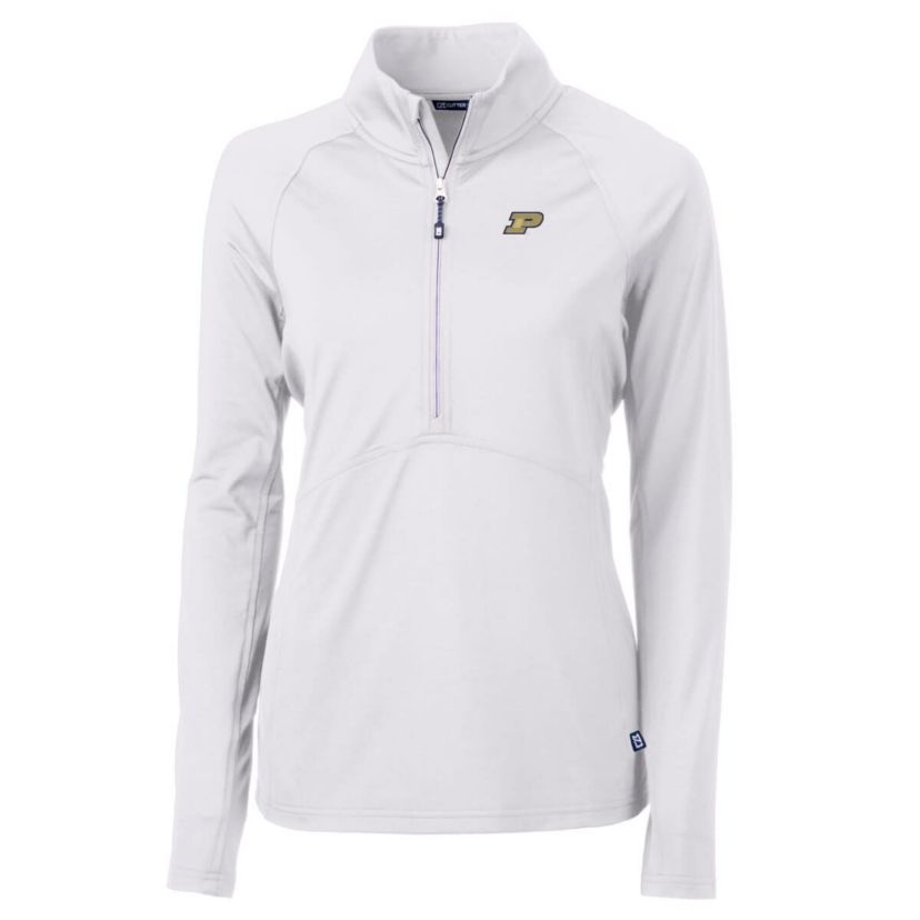NCAA Purdue Boilermakers Adapt Eco Knit Half-Zip Pullover Jacket