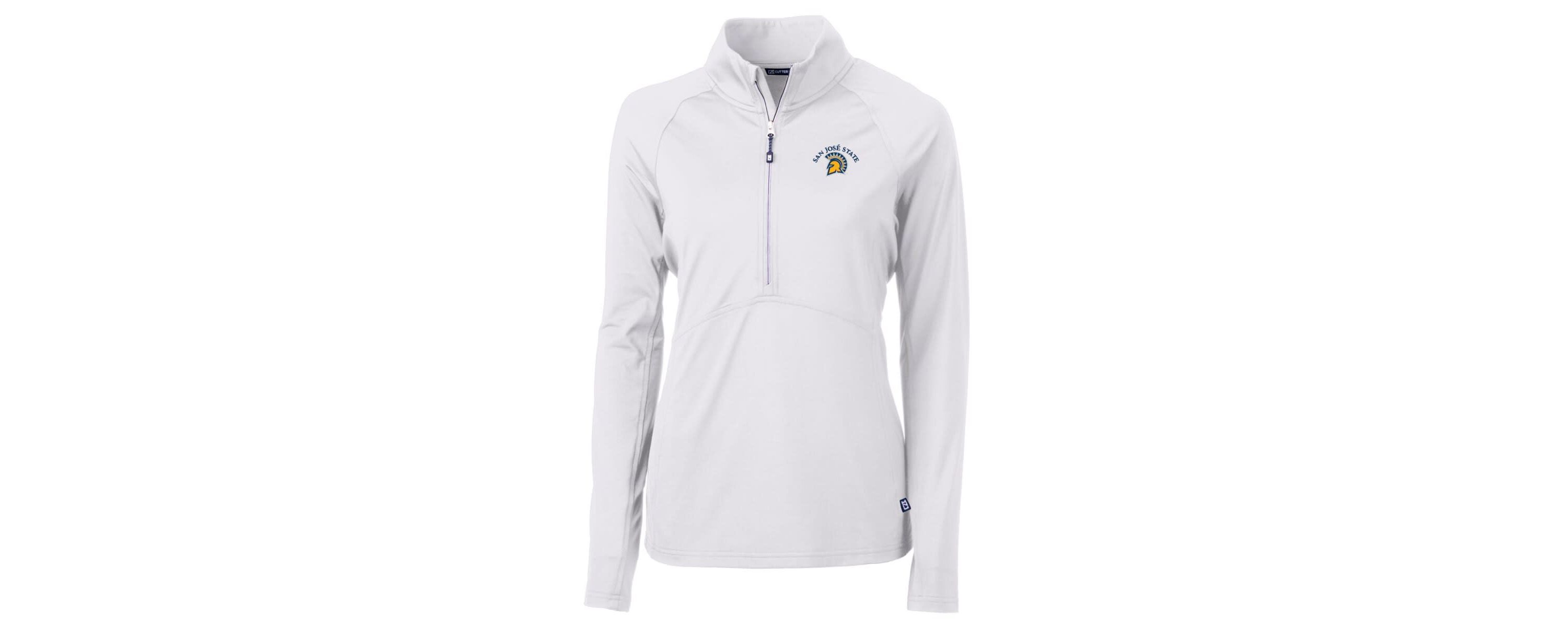 NCAA San Jose State Spartans Adapt Eco Knit Half-Zip Pullover Jacket