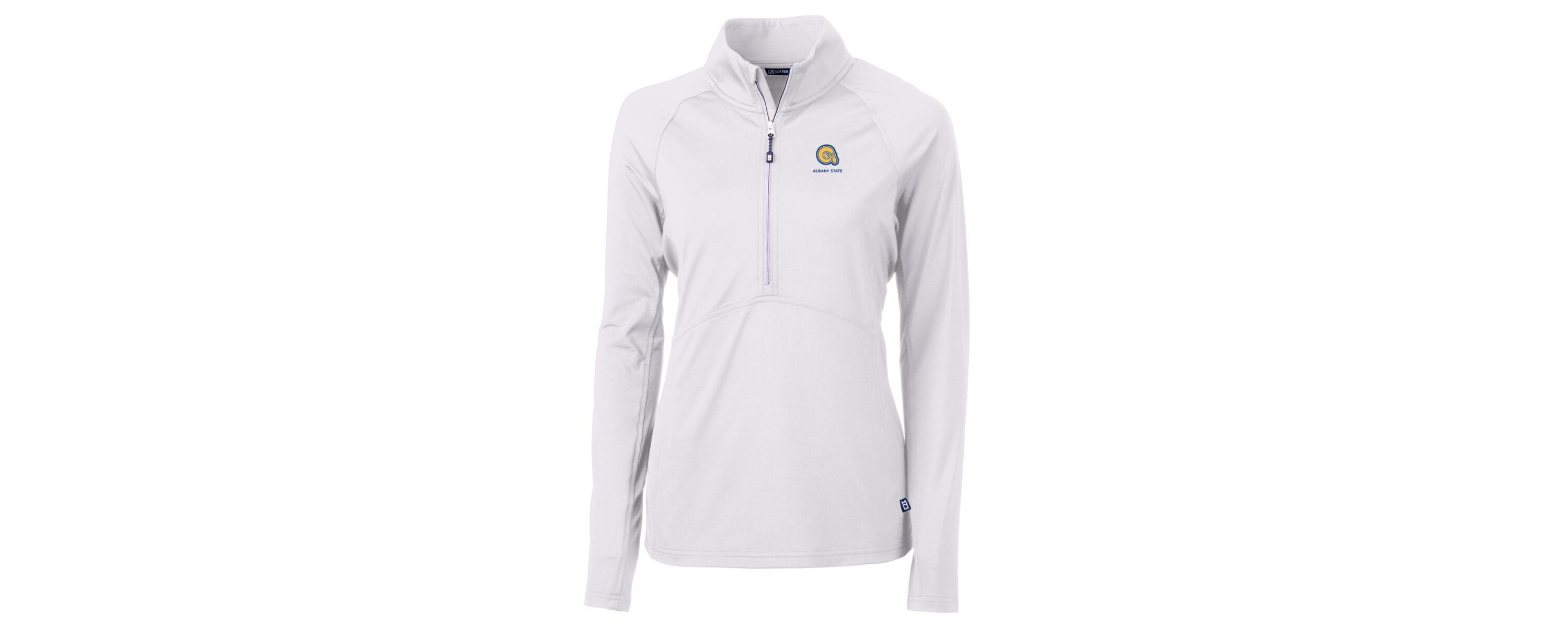 NCAA Albany State Golden Rams Adapt Eco Knit Half-Zip Pullover Jacket