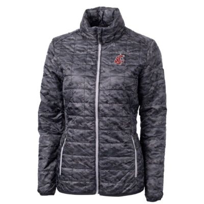 NCAA Washington State Cougars Eco Full-Zip Puffer Jacket