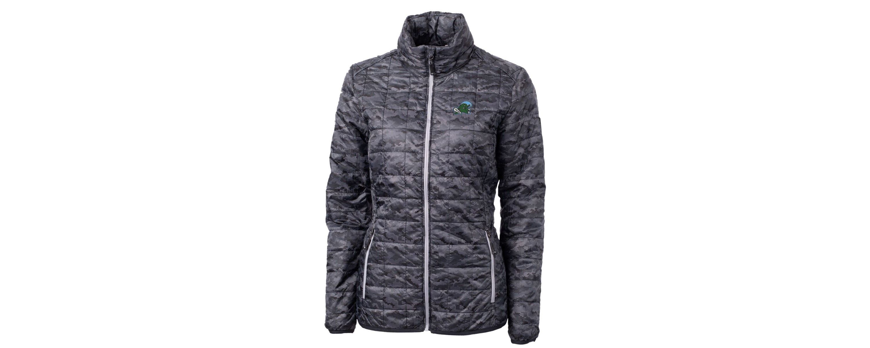 Tulane Green Wave NCAA Tulane Wave Eco Full-Zip Puffer Jacket