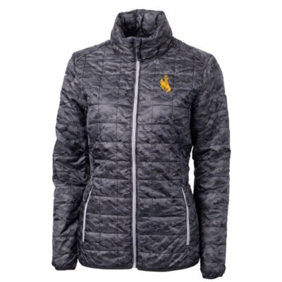 NCAA Wyoming Cowboys Eco Full-Zip Puffer Jacket