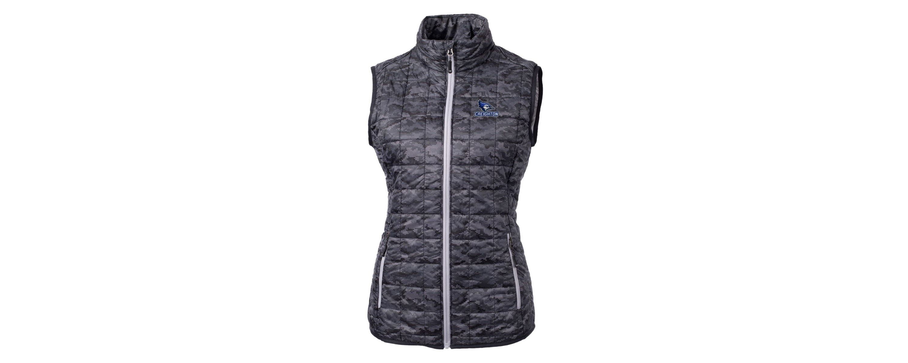 Creighton University Bluejays NCAA Creighton Bluejays Eco Full-Zip Puffer Vest